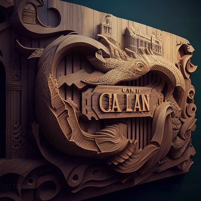 3D model The Old City Leviathan game (STL)